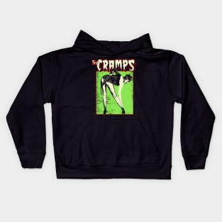 The Cramps Vintage Art Kids Hoodie